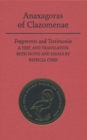 Anaxagoras of Clazomenae : Fragments and Testimonia - eBook
