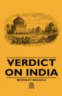 Verdict On India - Book