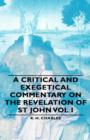A Critical And Exegetical Commentary On The Revelation Of St John Vol I - Book