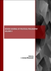 None Review Journal of Political Philosophy Volume 4 - eBook