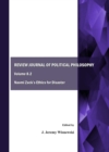 None Review Journal of Political Philosophy Volume 8.2 : Naomi Zack's Ethics for Disaster - eBook