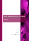 None Review Journal of Political Philosophy Volume 11 - eBook
