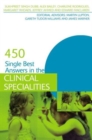 450 Single Best Answers in the Clinical Specialities - Book