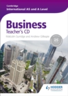 Cambridge International AS and A Level Business Teacher's CD - Book