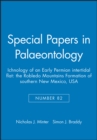Special Papers in Palaeontology, Ichnology of an Early Permian Intertidal Flat : The Robledo Mountains Formation of southern New Mexico, USA - Book