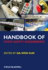 Handbook of Food Safety Engineering - Book
