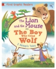 First Graphic Readers: Aesop: The Lion and the Mouse & the Boy Who Cried Wolf - Book