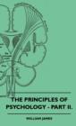 The Principles Of Psychology - Part II. - Book