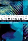 The Sage Dictionary of Criminology - Book
