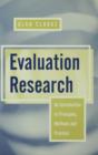 Evaluation Research : An Introduction to Principles, Methods and Practice - eBook