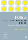 Skills in Solution Focused Brief Counselling and Psychotherapy - eBook