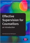 Effective Supervision for Counsellors : An Introduction - Book