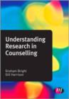 Understanding Research in Counselling - Book