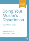 Doing Your Master's Dissertation : From Start to Finish - Book