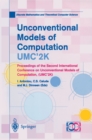 Unconventional Models of Computation, UMC'2K : Proceedings of the Second International Conference on Unconventional Models of Computation, (UMC'2K) - eBook