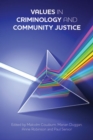 Values in Criminology and Community Justice - Book