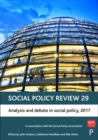 Social Policy Review 29 : Analysis and Debate in Social Policy, 2017 - Book