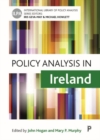 Policy Analysis in Ireland - Book