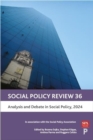 Social Policy Review 36 : Analysis and Debate in Social Policy, 2024 - Book