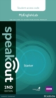 Speakout Starter 2nd Edition MyEnglishLab Student Access Card (Standalone) - Book