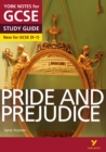 Pride and Prejudice: York Notes for GCSE everything you need to catch up, study and prepare for and 2023 and 2024 exams and assessments - Book