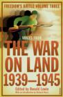 The War on Land : 1939-45 - eBook
