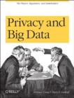 Privacy and Big Data - Book