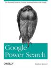 Google Power Search - Book