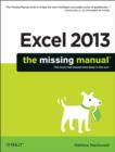 Excel 2013 - The Missing Manual - Book