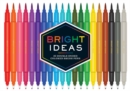 Bright Ideas: 20 Double-Ended Colored Brush Pens - Book