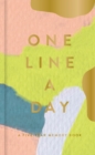 Modern One Line a Day: A Five-Year Memory Book - Book