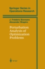 Perturbation Analysis of Optimization Problems - eBook