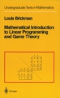 Mathematical Introduction to Linear Programming and Game Theory - eBook