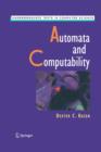 Automata and Computability - Book