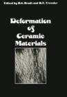 Deformation of Ceramic Materials - Book