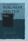 An Introduction to Nonlinear Analysis: Theory - Book