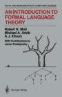 An Introduction to Formal Language Theory - Book
