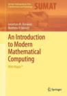 An Introduction to Modern Mathematical Computing : With Maple™ - Book