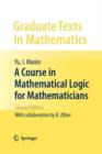 A Course in Mathematical Logic for Mathematicians - Book