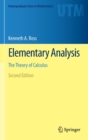 Elementary Analysis : The Theory of Calculus - Book