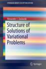 Structure of Solutions of Variational Problems - Book