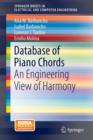 Database of Piano Chords : An Engineering View of Harmony - Book