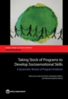 Taking stock of programs to develop socio-emotional skills : a systematic review of program evidence - Book