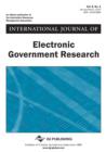 International Journal of Electronic Government Research, Vol 8 ISS 1 - Book