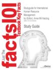Studyguide for International Human Resource Management by (Editor), Anne-Wil Harzing, ISBN 9781847872937 - Book
