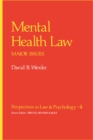 Mental Health Law : Major Issues - eBook