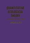 Quantitative Ecological Theory : An Introduction to Basic Models - Book