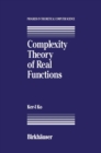 Complexity Theory of Real Functions - eBook