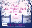 When You Walked Back into My Life - Book