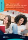 Higher English: Reading for Understanding, Analysis and Evaluation - Answers and Marking Schemes - eBook
